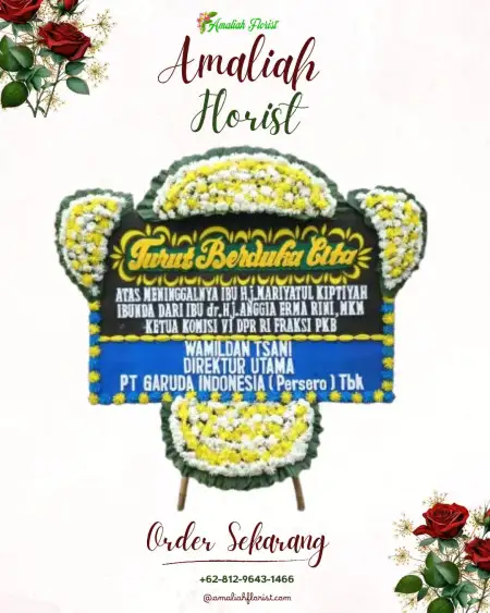 Papan Bunga Duka Baru Debai